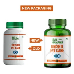 Divya Himalayan Drishti Eye Care With Omega 3, Vitamin B12, Vitamin A, E & Ginkgo Biloba Extract image 4