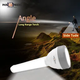 pick ur needs Home Emergency 2 In 1 Rechargeable Long Range 50W+Tube LED Search Torch Light Torch image 4