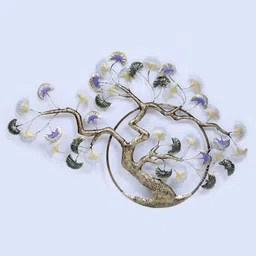 vedas Elise Moon Multicolour Iron Wall Art image 2