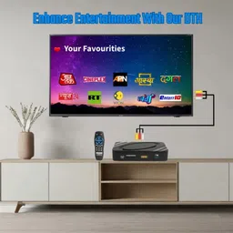 Ntex Mpeg-2 High Quality Dd free dish 150+ Tv Channels Lifetime Free Best Set Top Box Media Streaming Device image 5