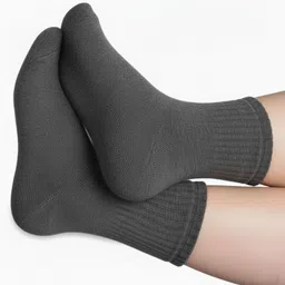 reckzoz Men Solid Mid-Calf/Crew-picture-24