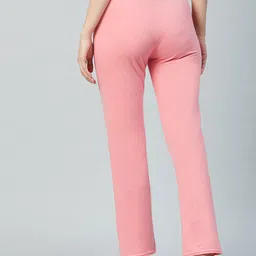 blinkin Women Solid Pink Track Pants image 2