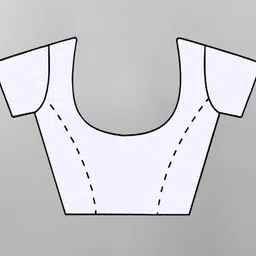 billorani Solid/Plain Kasavu Pure Cotton Saree image 4