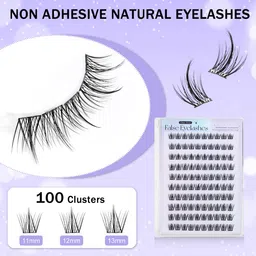 maycreate Self Adhesive Eyelash Clusters 120 Pcs Pre Glued Lashes with Tweezer 11 13mm image 2