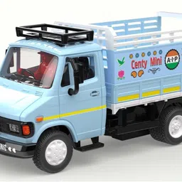 centyy tata 407 toy truck scale model for kids 12cm Multicolor pull back-picture-18