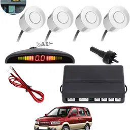 peeps store Universal 4 White Reverse Parking Sensor-PS25A551 Universal 4 White Reverse Parking Sensor-PS25A551 Parking Sensor-picture-17