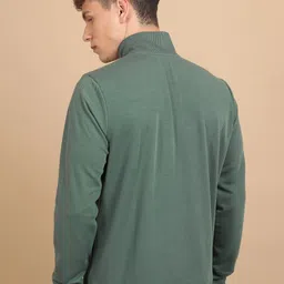 highlander Men Full Sleeve Solid Sweatshirt image 2