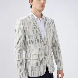 killer Men Printed Single Breasted Casual Blazer image 2