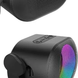 FRONY M12_Boss 16W Bluetooth Home Theatre speaker, portable with 6-hour battery life. 10 W Bluetooth Laptop/Desktop Speaker image 4