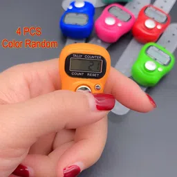 mikku Multiuse Finger Counter Portable Hand Finger Ring Counter Digital Tally Counter image 2