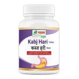 Shri Chyawan Kabj Hari Tablet -60 Tab | Ayurvedic Medicine for Constipation | Reduces Gases,Uneasiness and Burping, Hyperacidity | Balances Stomach Acid-image-40