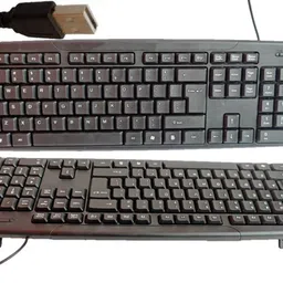 ANJO Wired Keyboard-Wired Mouse-Mouse Pad-USB Hub 2.0-OTG C Type-LED Combo Set image 2