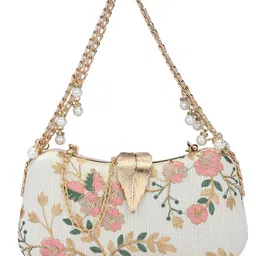 anouk Party Cream Clutch image 2