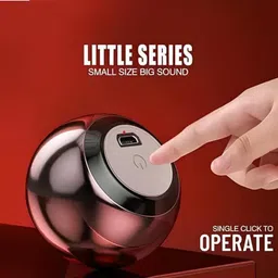 5teknova Mini Boost Coin Smart Wireless Portable Bluetooth Speaker 5 W MQL-1 5 W Bluetooth Laptop/Desktop Speaker image 2