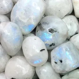 divinity crystals Rainbow Moonstone Crystal Tumble For Manifestation and Meditation Regular Round Crystal Stone-picture-19