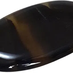 Sahiba Gems Black Cut Natural Agate Gemstone-picture-33