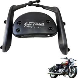 aqrin RE Goan Classic 350 Motorcycle Backrest Bike Headlight Grill-picture-21