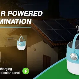 havells Solar Lighthouse 10W 5 hrs Lantern Emergency Light image 3