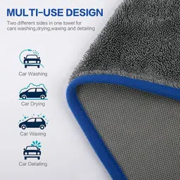 auto hub Microfiber Vehicle Washing Cloth image 2
