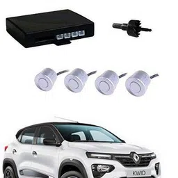 zplus 4 White Parking Sensors With LED Display Which Increased Safety of Passengers/Car One Alarm Kit-1127 Parking Sensor-picture-24