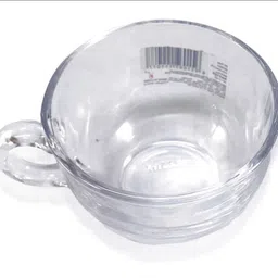 elven Pack of 3 Glass BLINKMAX Transparent Tea Cup Coffee Cup Set of 6 Made Glass 150 ml image 3