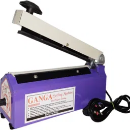 ganga poly sealing machine 8 inch Poly Sealing Machine, Pouch, Pepsi, Plastic Bag Packing Hand Held Heat Sealer image 2