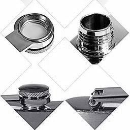 jgg jain gift gallery Hip Flask 8OZ Stainless Steel (230 Ml) Alcoholic Beverage Holder Alcohol Drinks Wine Whiskey Holder Bottle Or Liquor Flasks for Men & Women steel Hip Flask image 4