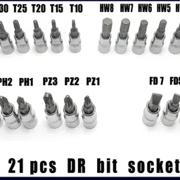 PAPU 46 Pieces Spanner Socket Combination Tool Kit & Screwdriver Set, Wrench Socket Set image 2