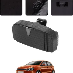 ayw Universal New Black Colour Multipurpose Sunglass Holder For Car-206 Black Car Sunglass Clip Holder image 1