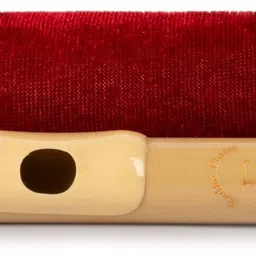 radhe flutes F Natural Middle Octave Left Hand With Velvet Cover PVC Flute image 2