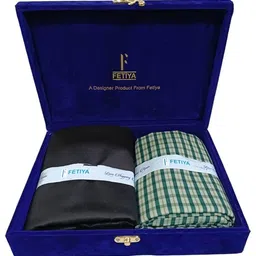 fetiya Shirt & Trouser Fabric in velveta Box Packing (Shirt-2.35 m, Pant-1.25 m) image 3