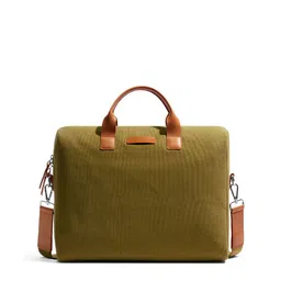 DailyObjects Unisex Green & Brown Messenger Bag image 3