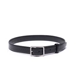 RARE RABBIT Men Texture Leather Belt image 2