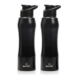 Speedex Black Set of 2 Stainless Steel Water Bottle-picture-30
