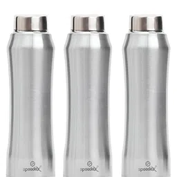 Speedex Silver-Toned Set of 3 Stainless Steel Water Bottle-picture-16