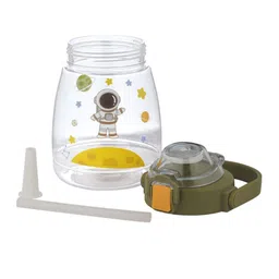 GUCHIGU Kids Olive Green & Yellow Printed Sipper Water Bottle 1.2 L-image-27