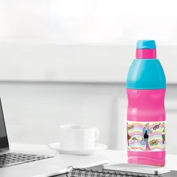Milton Kool Buddy 600 Pink Insulated Water Bottle 500ml-image-36