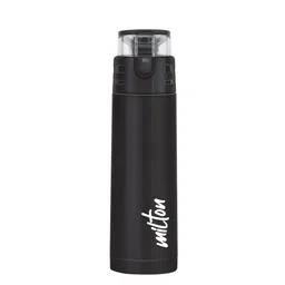 Milton Atlantis 600 Black Leak Proof Thermosteel Insulated Water Bottle 500ml-image-52