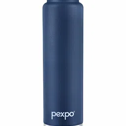 Pexpo Denim Blue CAMEO-Double Wall Hot and Cold Upto 810 hrs Flask Water Bottle 500ml-image-19