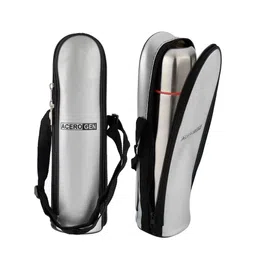 Kuber Industries Set Of 2 Silver-Toned Stainless Steel Vacuum Flask With Cover 500ml-picture-12