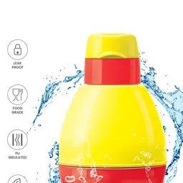 Milton Kool Buddy 600 Red Insulated Water Bottle 600 ml image 3