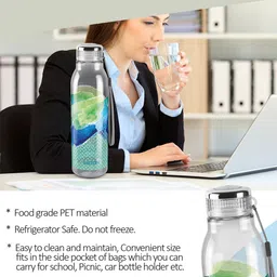 Milton Helix 1000 Green Set of 4 Water Bottle 1 Ltr Each image 4