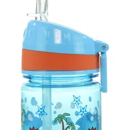 Smily Kiddos Kids Blue Printed Sipper Water Bottle image 3