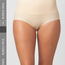 FashionRack Women Pack Of 2 Assorted Hipster Briefs image 1