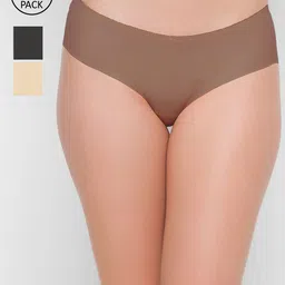 FashionRack Women Pack Of 3 Assorted Hipster Briefs-picture-37