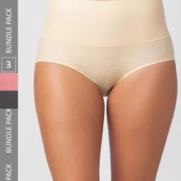 FashionRack Women Pack Of 3 Assorted Hipster Briefs-picture-20