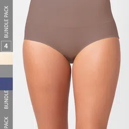 FashionRack Women Pack Of 4 Assorted Hipster Briefs-picture-6