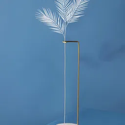 THE HOME CO. Cream Forsythia Artificial Flower image 1