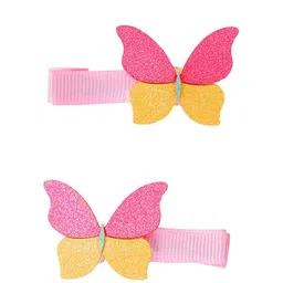 Accessorize Girls Set of 2 Butterfly Alligator Hair Clips-image-16