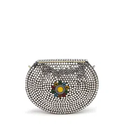 Anekaant Embellished Foldover Clutch image 3